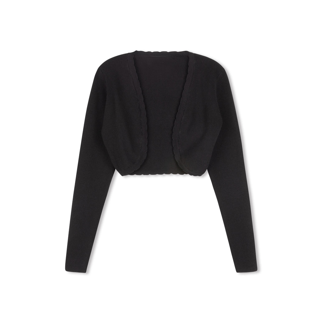 Vmellie Ls Cardigan Jrs Black