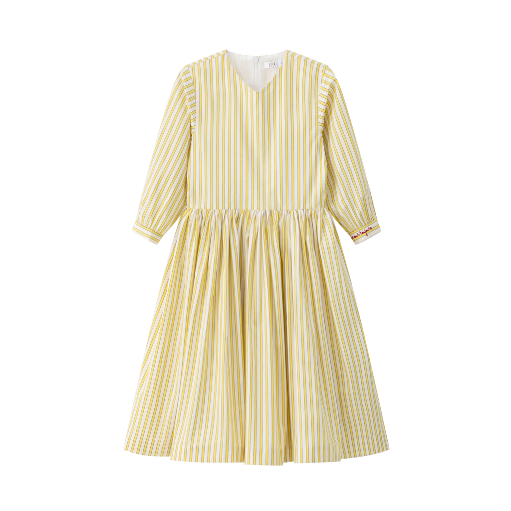 gold striped dress Amarra 89109