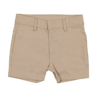 Analogie By Lil Legs Dress Shorts Taupe
