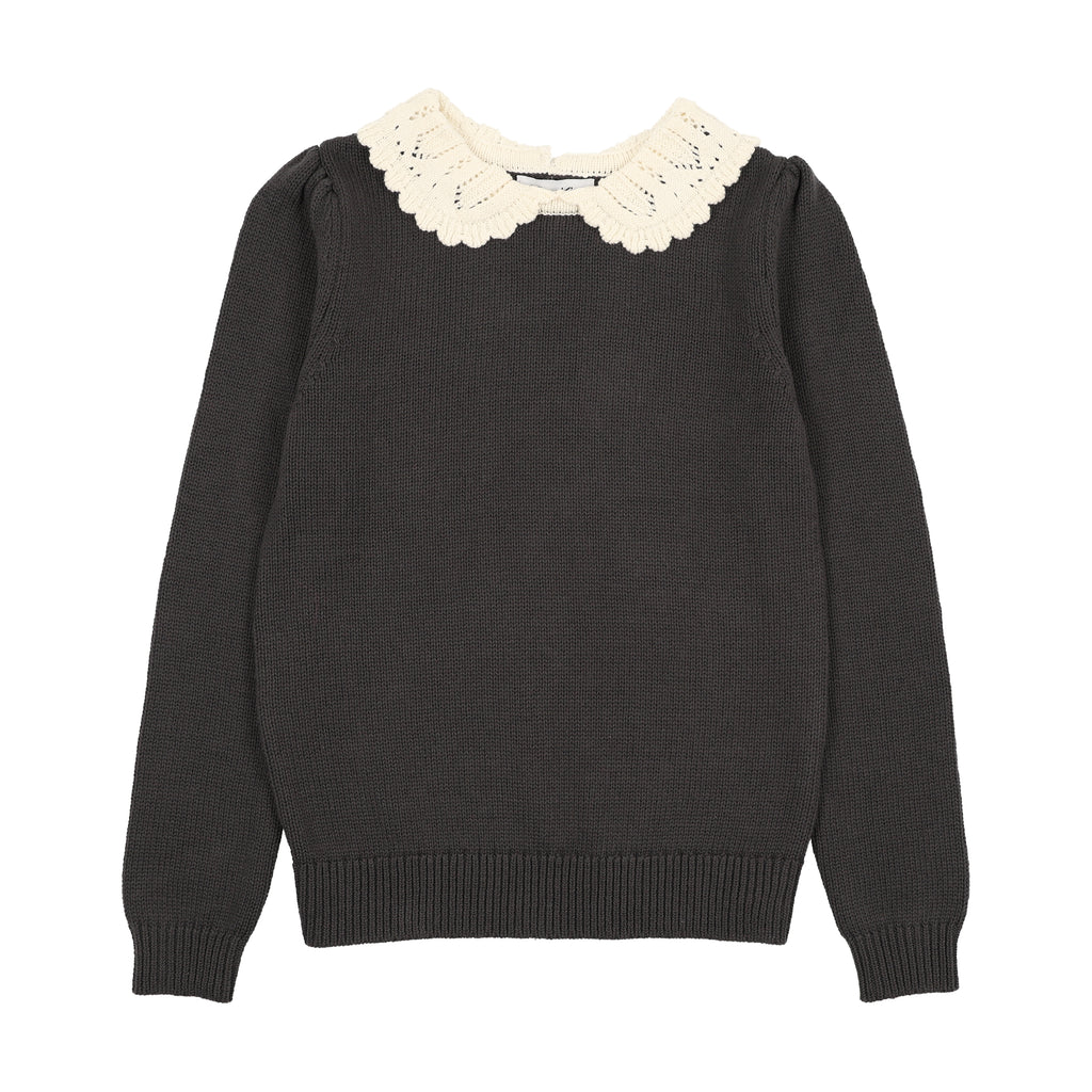Bibiy. EMILIA COLLAR KNIT　ホワイト Bibiy. EMILIA COLLAR KNIT - メルカリ