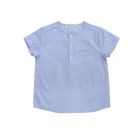 Little Parni Blue Stripe Boy's Shirt (K404)