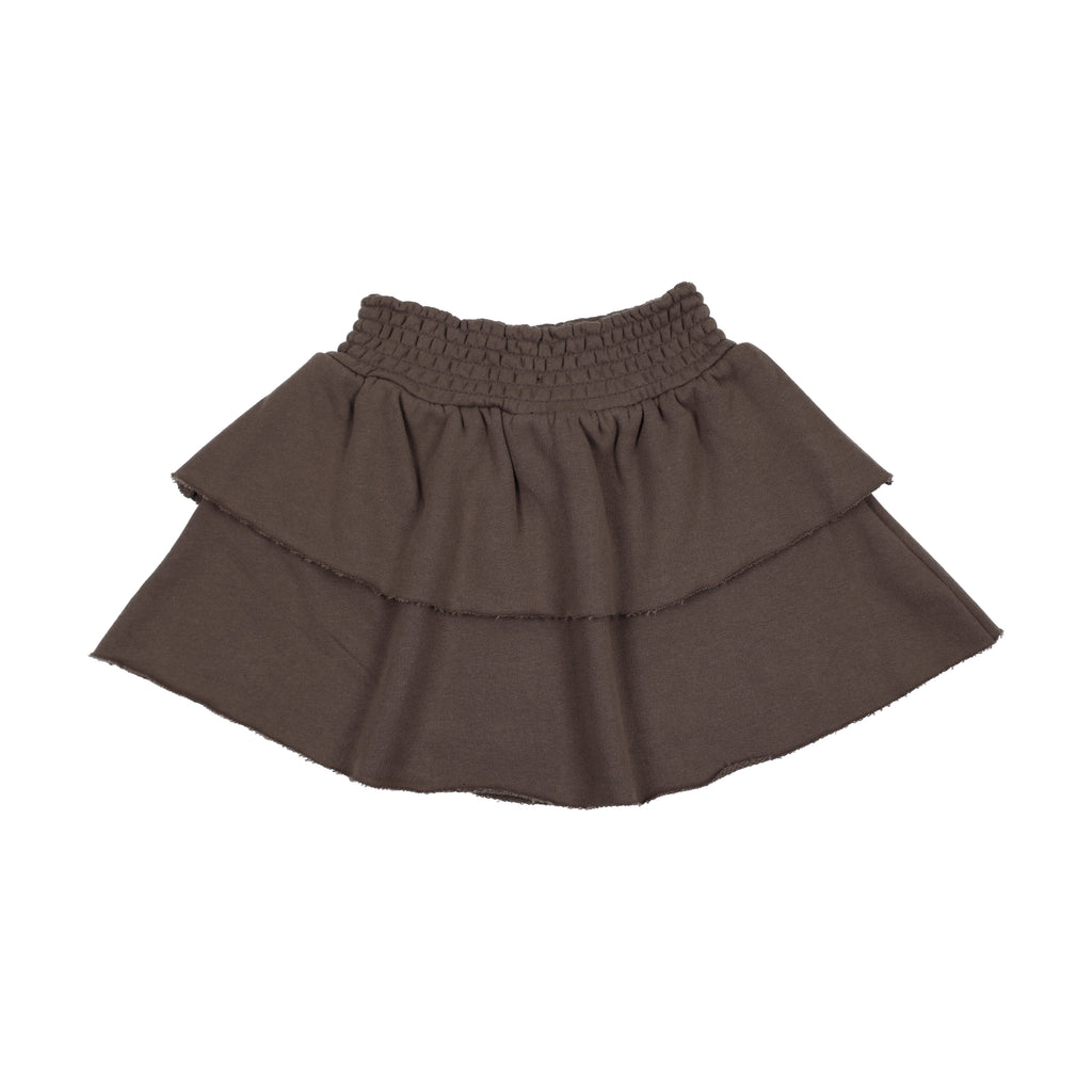 （専用）ナゴンスタンス many tuck skirt Sサイズ カカオ 美品✨ナゴンスタンス24AW knee length curve skirt