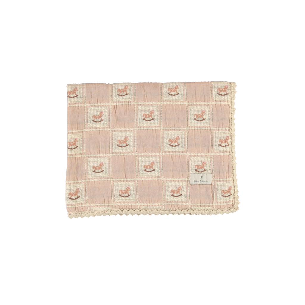 【omochi】bebe organic Joan Blanket Bebe Organic Joan Blanket - Nostalgia – Moonlight