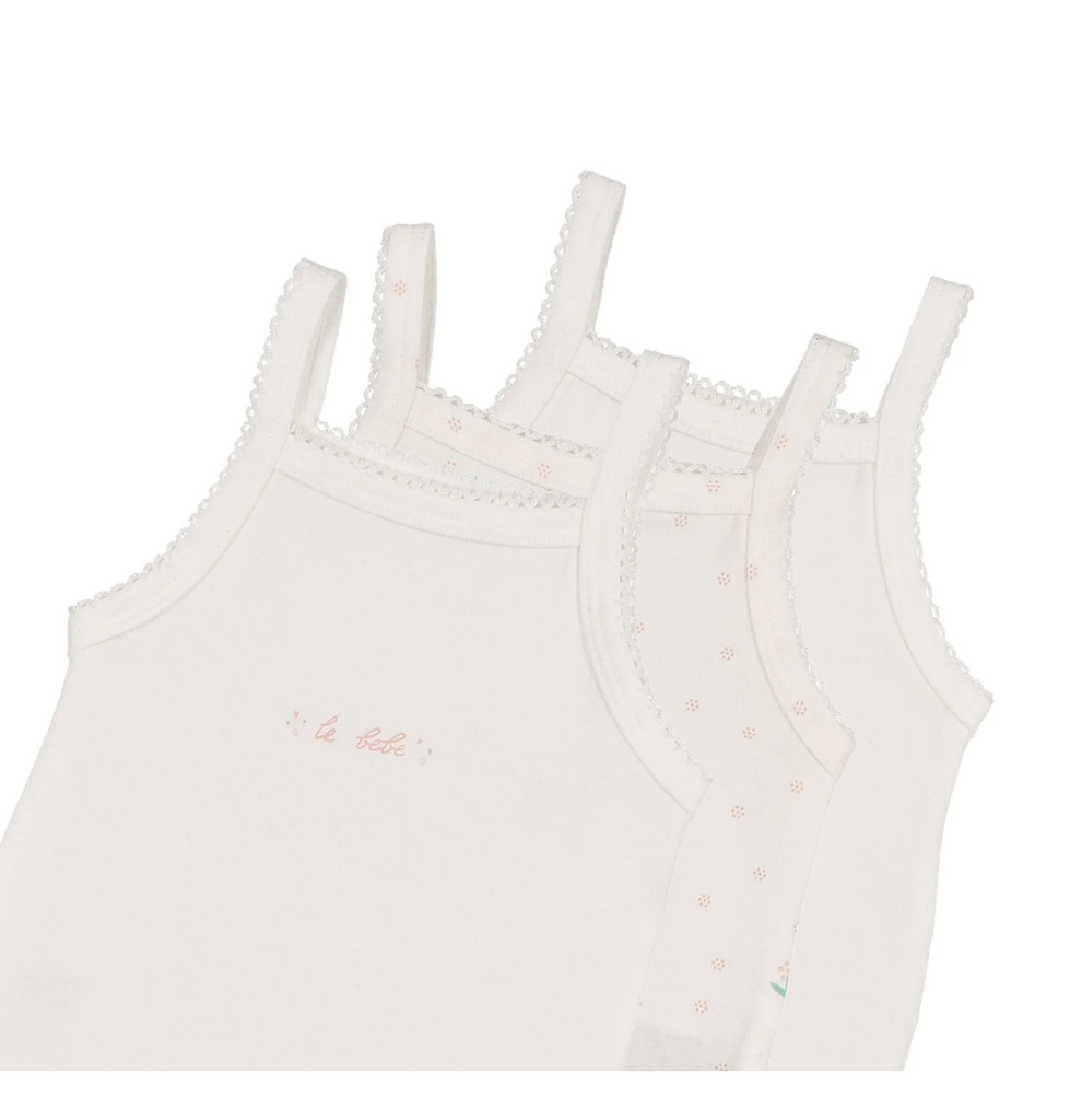 litt.rett♡ Lilette New Baby Girl Undershirts - PRINT (ss26) | Buttons Bebe