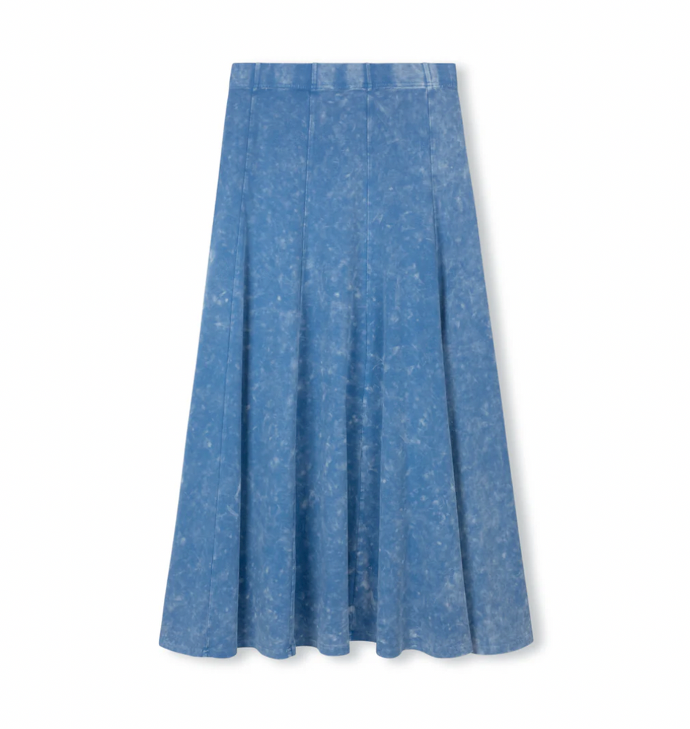 Vibe Elastic Waist Panel Midi Skirt | Buttons Bebe
