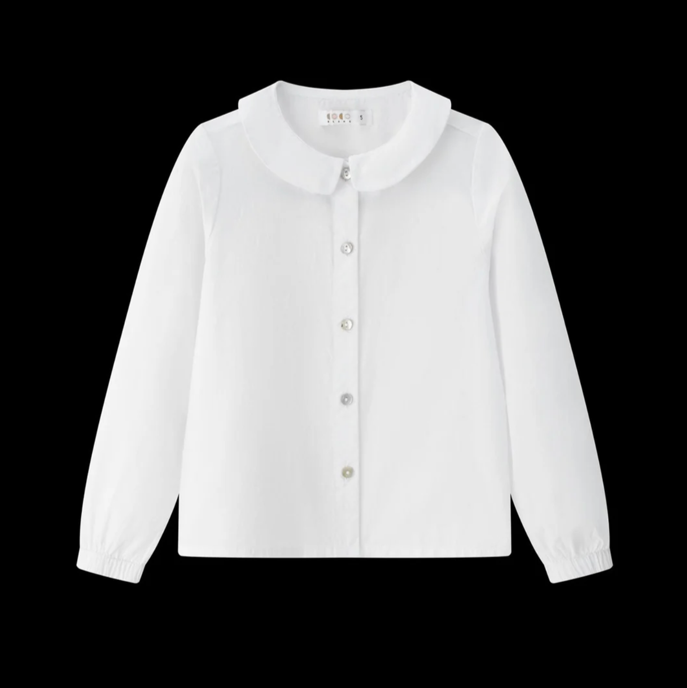 Coco Blanc Girls White Shirt CB4025