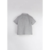 Popelin Embroidered Striped Contrasting Shirt (Mod.25.3)