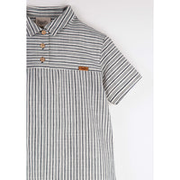 Popelin Embroidered Striped Contrasting Shirt (Mod.25.3)