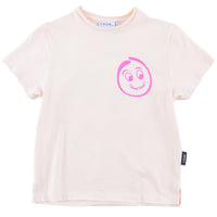 Loud Apparel Soft Pink/Orchid Print T-Shirt Loose Fit