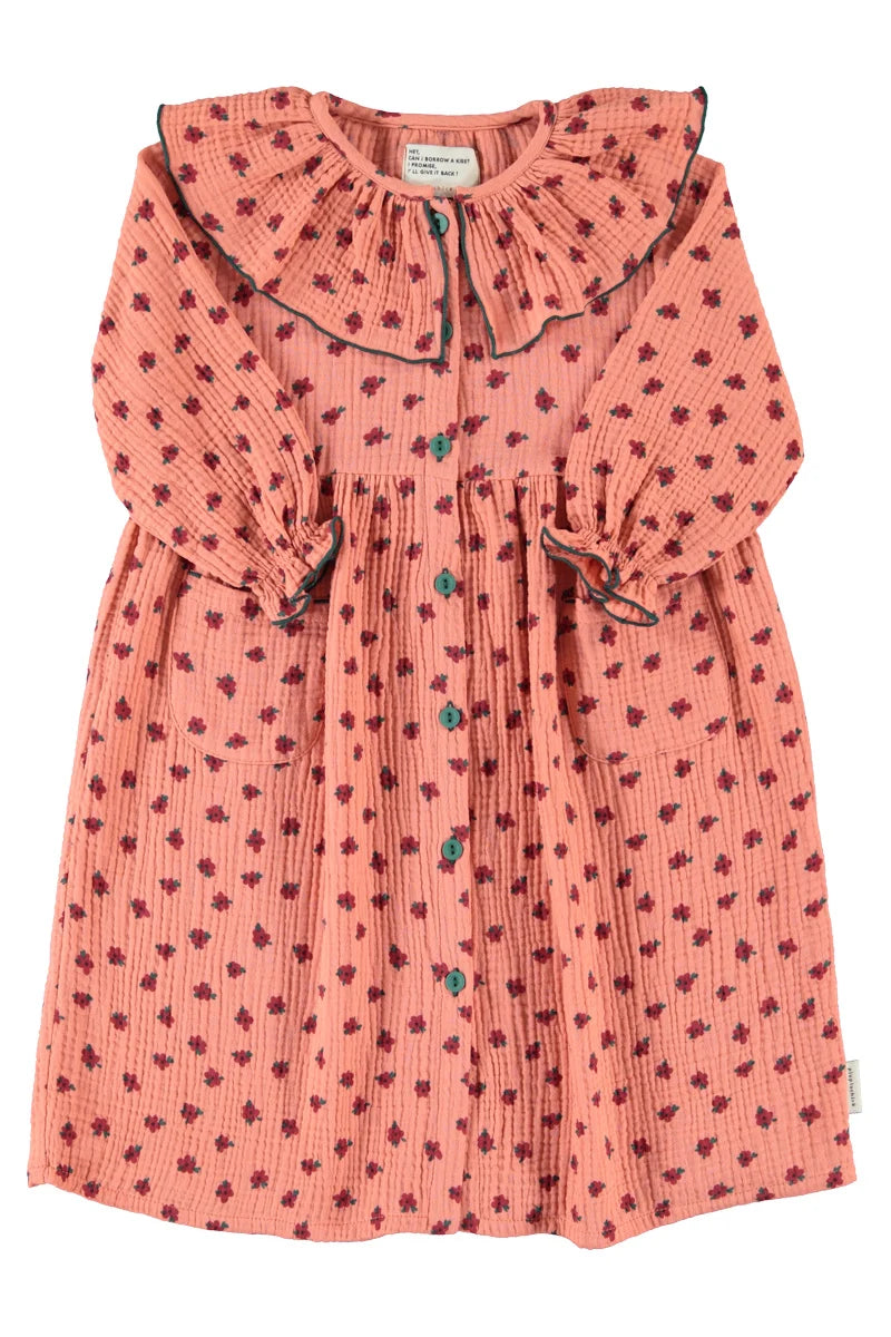 towelling dressing gown ladies uk Egyptian Cotton Robe - Floral Rose Print Bath reversible dress tutorial main image 0