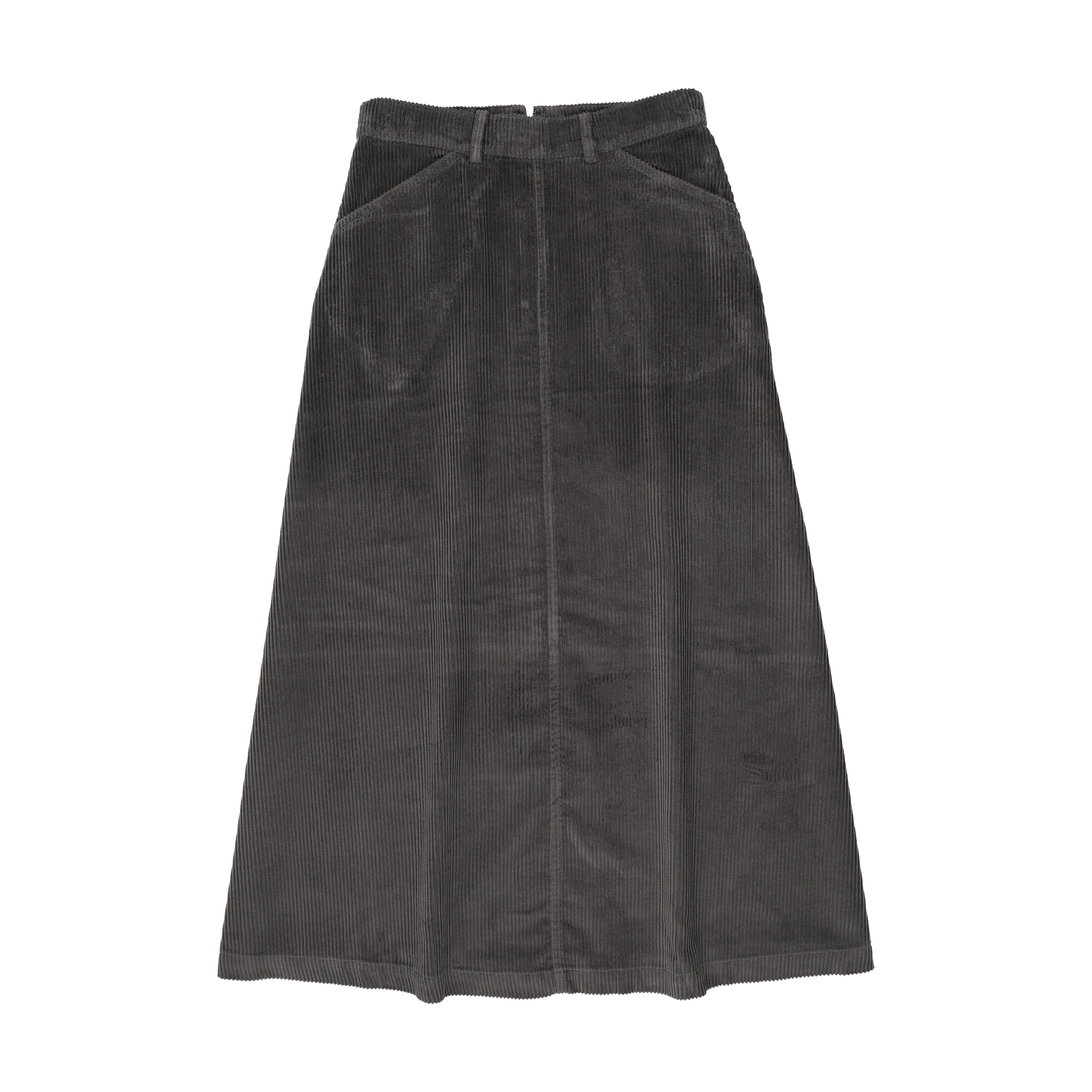 Kin and Kin Grey Corduroy Maxi Skirt