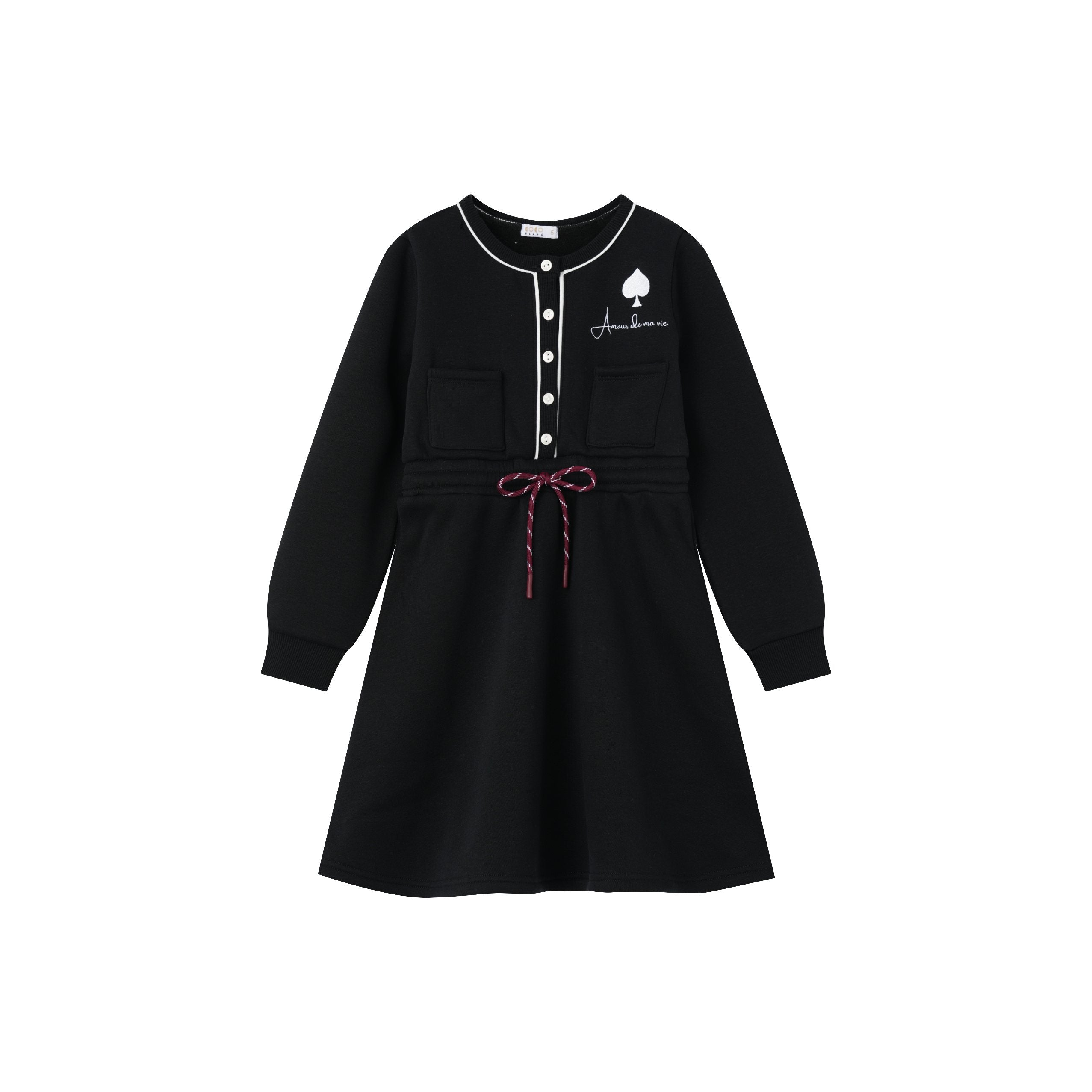 Coco Blanc Sweatshirt Dress