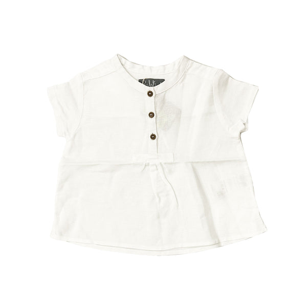 Belati White (Striped Seersucker) Woven Cotton Shirt ( BSH593WH)