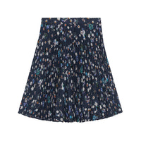 Christina Rohde 3 Blue Floral Skirt #2201