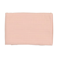 Bee & Dee  Pointelle Collection-Blush Blanket