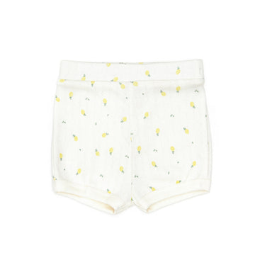 Tun Tun Pointelle Short Natural Lemons