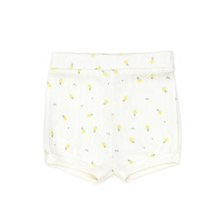 Tun Tun Pointelle Short Natural Lemons