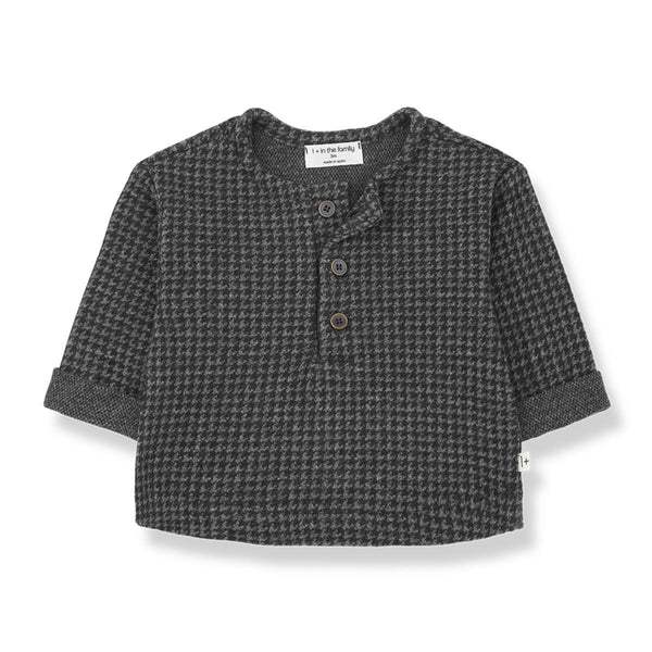 1+ In The Family Ignasi Anthracite Shirt