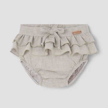 Popelin Sand Culotte with Double Frill (Mod.28.2)