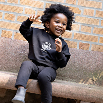 Rooie & Friends Baby Boy Sweat Set - Black (BBS755)