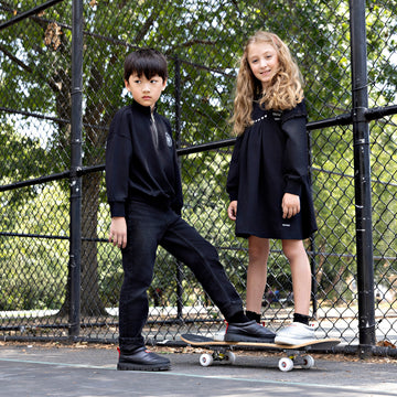 Rooie & Friends Girl Jumper - Black (GJ720)