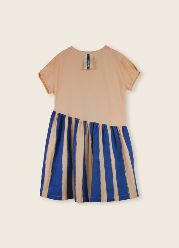 LMN3 Cream Puff Stripes Dress No. 62