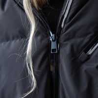 Ellabee Stella Down Fur Jacket Black Fox
