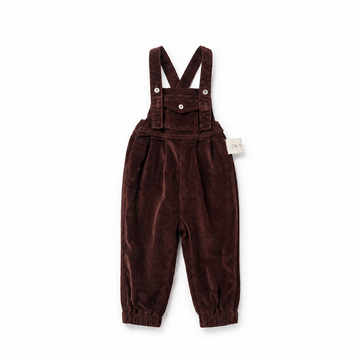Birnham On The Sea Front Pocket Overalls — Brick Corduroy (1212A)