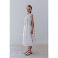 Petite Amalie Cross Stitch Sleeveless Dress