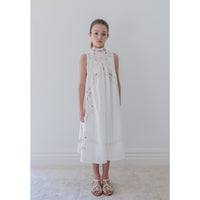 Petite Amalie Cross Stitch Sleeveless Dress