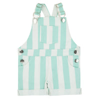 Bondoux Neon Green Striped Boys Romper 259BB