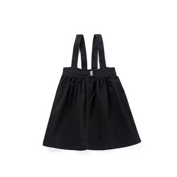 Birnham On The Sea Twill Pinafore Jumper — Black (1418)