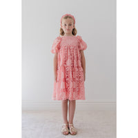 Petite Amalie S/S Blossom Cut Out Dress