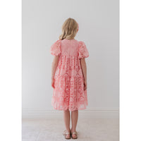 Petite Amalie Elbow Slv Blossom Cut Out Dress (1426 ELBOW)