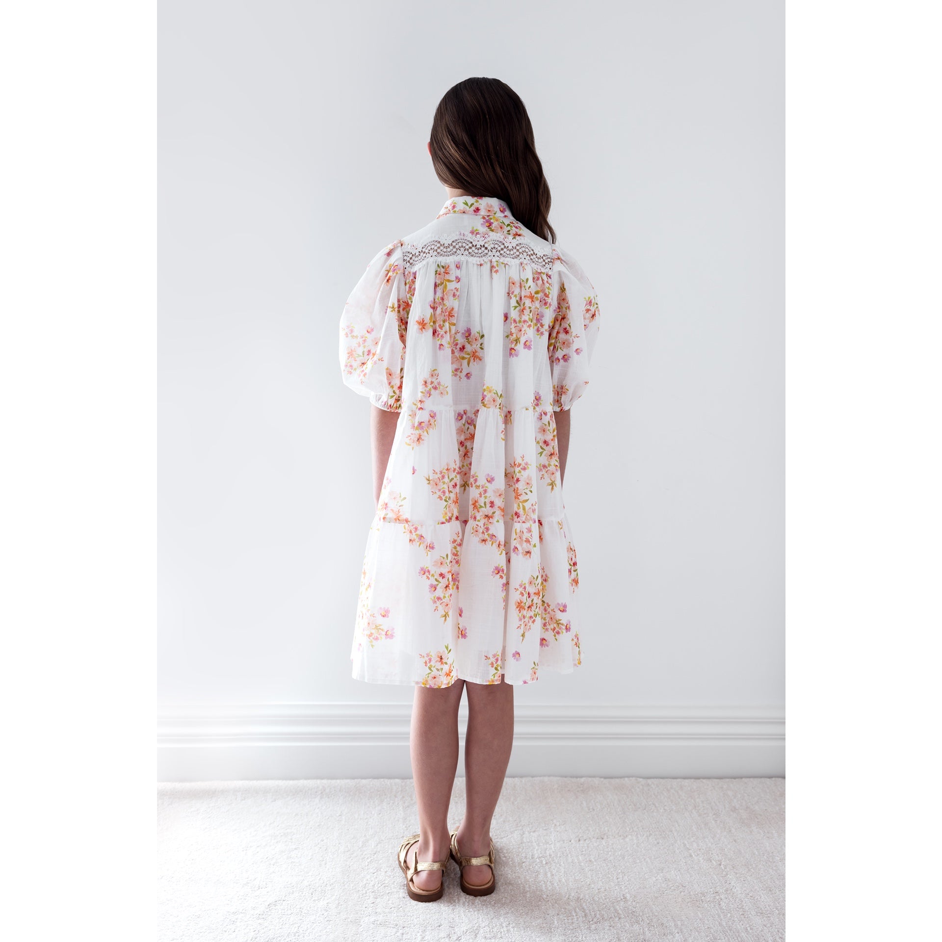 shirt dress petite Petite Amalie Ditsy Print Shirt Dress (1446)