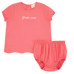 Bondoux Coral Petite Cherise 2 Pcs Short Set 260TPG