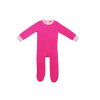 Zeebra Kids Hot Pink Neon Footie