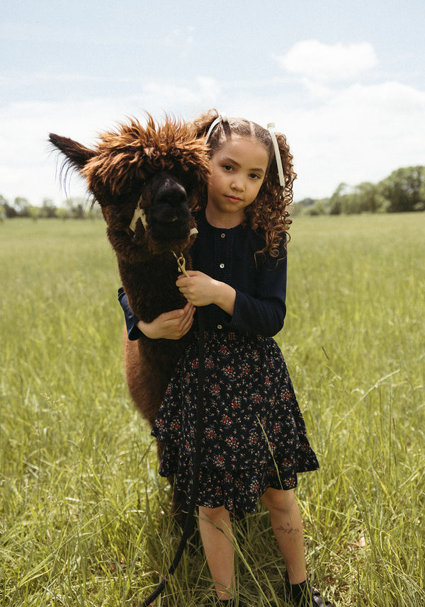 Kipp Navy Bud Layer Skirt