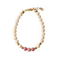 Picky Dye Jade With Blush Beads