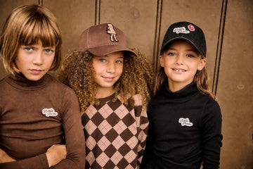 Little Parni Solid Tneck - Brown [K712]