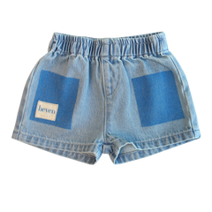 Heven Child Denim Pocket Shorts (H56) - Dnm Denim