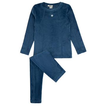 Noggi Seams Loungewear Set - Midnight Blue [217015-170]