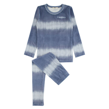 Noggi Velour Ombre Loungewear - Blue Ombre [217021-170]