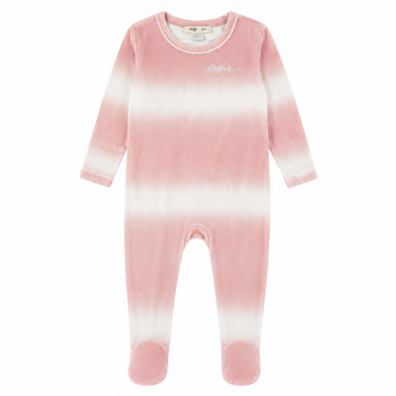 Noggi Velour Ombre Footie - Pink Ombre [217221-145]
