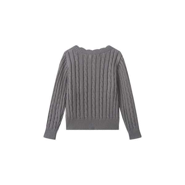 Limonana Grey Cardigan