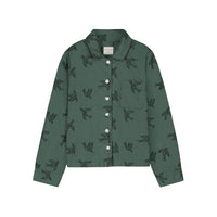 Holi & Love Green Bird Shirt Tim