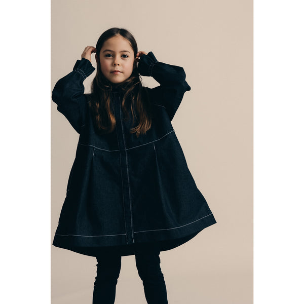 Minikid Black Denim Dress