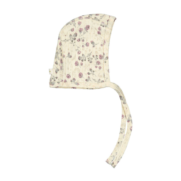 Ladida Layette Pink Floralese Bonnet