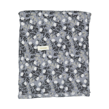 Ladida Layette Blue Clover Blanket