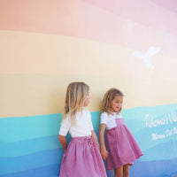 Calla Lili Girl Nautical Skirt - Pink